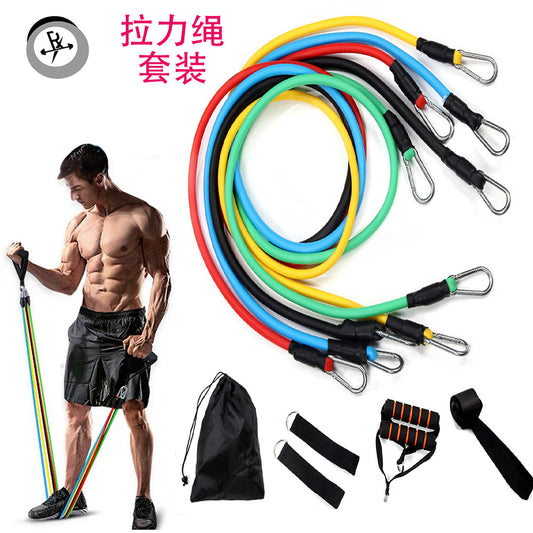 Premium Resistance Bands Set - শরীরচর্চার Complete Solution